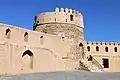 One of the watchtowers from the courtyard