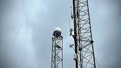 A Furuno Doppler Weather Radar