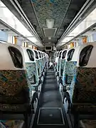 Interior of a Baliwag Transit bus