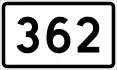 County Road 362 shield