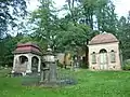 Mausoleum Möller (left) and Tobias (right)