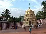 Roof top of the temple