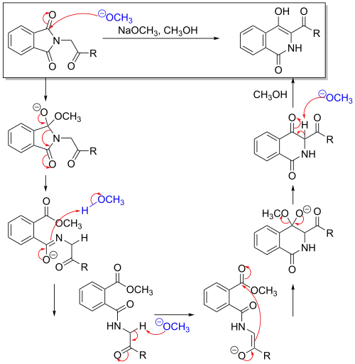 Gabriel–Colman rearrangement mechanism