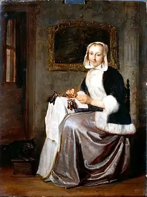 The Lacemaker, 1663