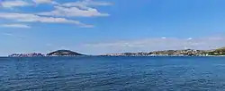 Gaeta view from sea