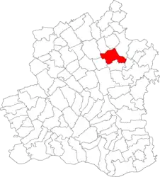 Location in Teleorman County