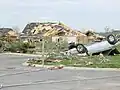 Residential damage in Gallatin, Tennessee