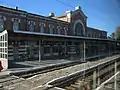 The Râmnicu Sărat train station, designed by Anghel Saligny