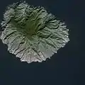 Garajonay National Park seen by Spot Satellite