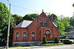 Levi Heywood Memorial Library Building, Gardner, Massachusetts, 1885.