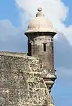 Garita at Castillo San Cristóbal (San Juan) in San Juan, Puerto Rico