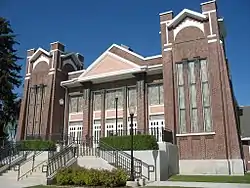 The Garland Tabernacle, an early Latter-day Saint meetinghouse