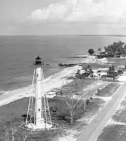 Gasparilla Island Rear Range Light, U.S. Coast Guard Archive