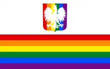 PolandGay pride flag of Poland