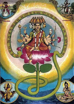 Goddess Gayatri