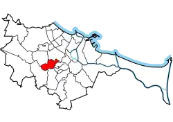 Location of Piecki-Migowo within Gdańsk