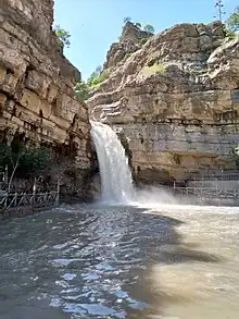 Geli Ali Beg Waterfall  in  Rawanduz