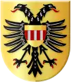 Coat of arms of the immediate lordship of Gemen, mediatized in 1806.