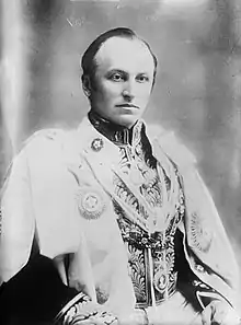 Lord Curzon, Viceroy of India, 1899–1905, who partitioned the Bengal Presidency in 1905