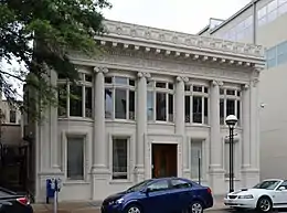 George R. Mann Building, built 1906 to house Mann's office in Little Rock, Arkansas