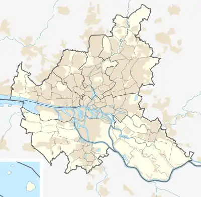 Wedel is located in Hamburg