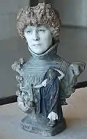 Sarah Bernhardt, marble, c. 1895, Musée d'Orsay