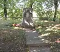 Monument erected where the massacre took place.