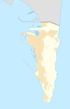 The Mount (Gibraltar) is located in Gibraltar