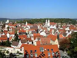 Giengen from the Bruckersberg