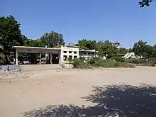 Gilani Railway station, view from outside