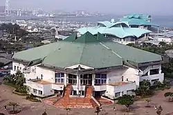 Ginowan City Gymnasium in Ginowan, Okinawa