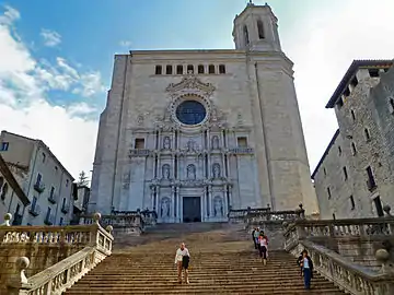 Main façade and grand staircase (Baroque)