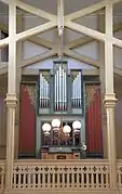 Organ in the back balcony