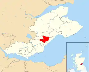 Location of the ward