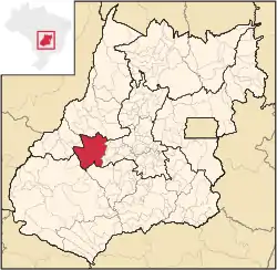 Location in Goias state