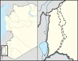 Ghajar is located in the Golan Heights