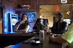 Goodbye June in Nashville Dive Bar. From left to right; Brandon, Tyler and Landon.