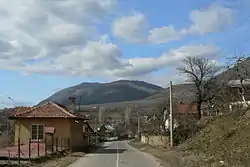 Village Gorna Koznitza in the folds of Konyavska planina (Konyavska mountain) in Bulgaria