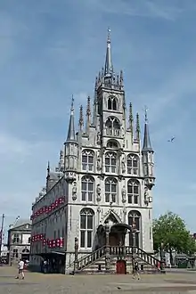 Town Hall, Gouda, Netherlands, unknown architect, 1459