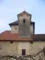 Clocktower (above portico)