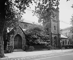 Stone church building