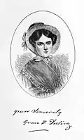 Frontispiece image of Grace from Grace Darling – Heroine of the Farne Islands by Eva Hope