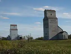 Grain Elevators at Snowflake