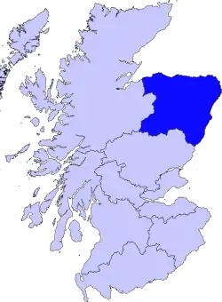 Location of Grampian