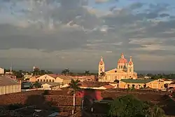 La Catedral de Granada, seen from la Iglesia de la Merced