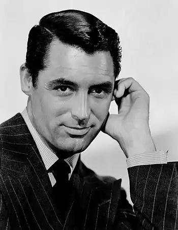 Image 99Cary Grant, by RKO Pictures publicity photographer (edited by Crisco 1492) (from Portal:Theatre/Additional featured pictures)