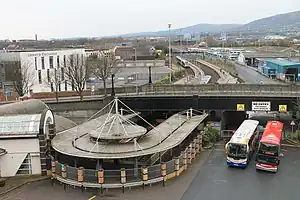 The current-day Great Victoria Street.