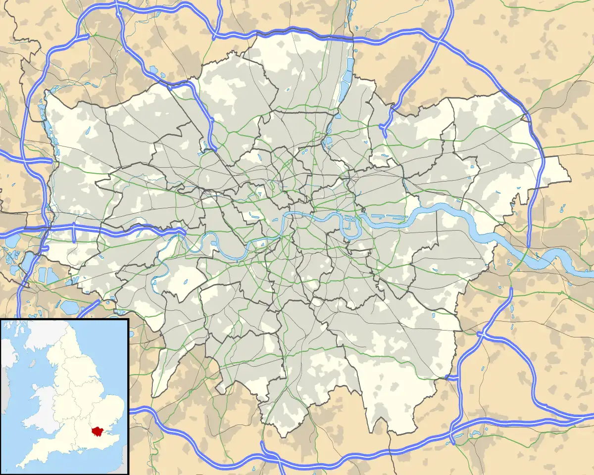 Becontree is located in Greater London