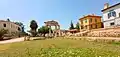 General view of the gate and surroundings in the Roman Agora