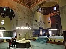 Green Mosque: interior